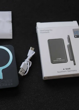 A’dar slimcharge pro powerbank 5000 ма·год — магнітна (magsafe)
