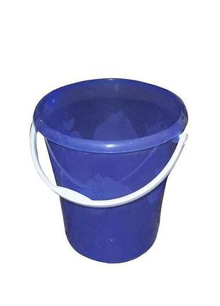 Відро пл. харчове 12л без кришки елегант тм полiмердеталь