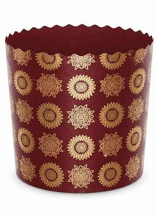 Набор форм для выпечки пасок серия no6-золотто (130*85мм) дизайн 3 (5шт/уп) тм украса