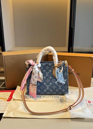 Louis vuitton onthego pm denim