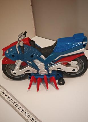 Spiderman motorcycle marvel, hasbro 2007 4