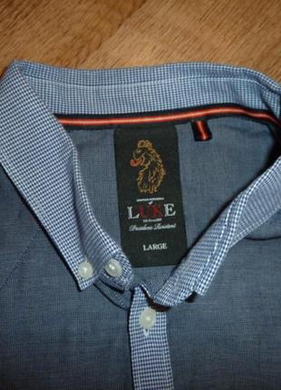 Крута сорочка luke , оригінал, з голограмою, р l8 фото