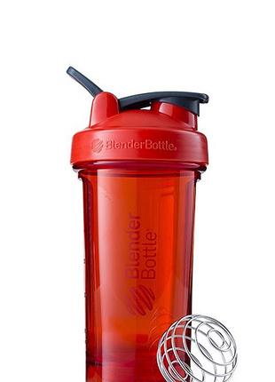 Шейкер спортивний (пляшка) blenderbottle pro24 tritan 710ml red (original)