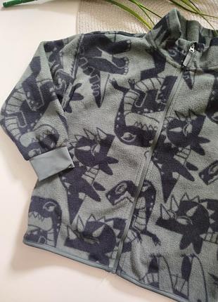 Флисовая кофта флиска на мальчика h&amp;m 2