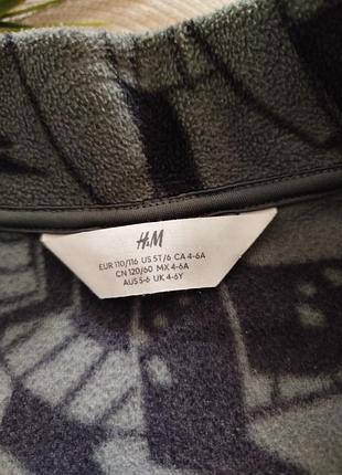 Флисовая кофта флиска на мальчика h&amp;m 5