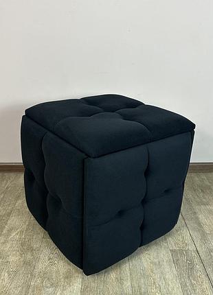 Пуф-трансформер 5в1 остін-4 велюр чорний 10-0-9003
