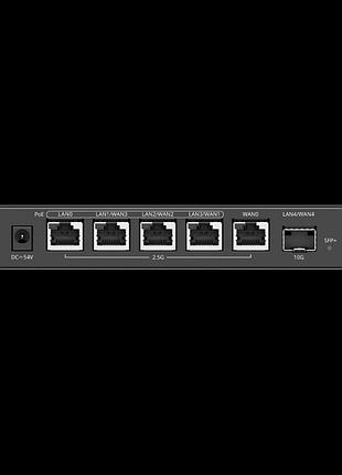 Маршрутизатор ruijie reyee rg-eg406xs-p 6-портовый poe с облачным управлением