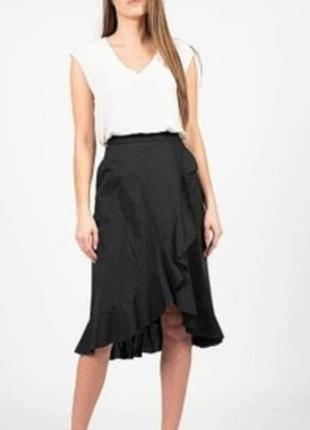 Женская леная юбка, размер 12/м, бренда per una.