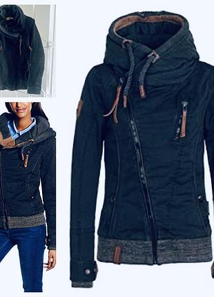 Котонова легка куртка вітровка джинсівка