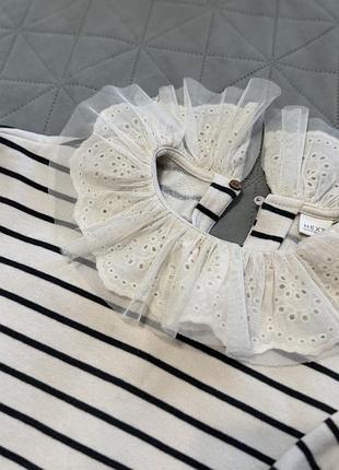 Кофтинка з комірцем next 3-4 р 104см 3