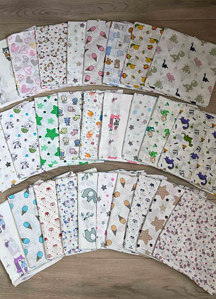 Пеленка ситец многоразовые пеленки в ассортименте пеленки для новорожденных