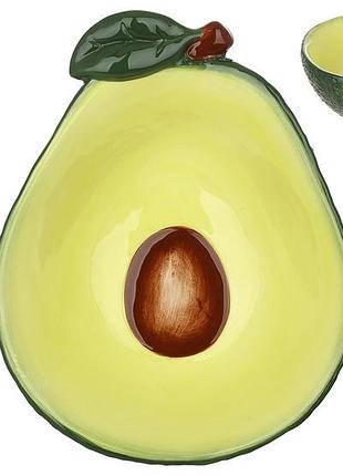 Піала керамічна avocado, 300мл - 2 шт упаковка товар від виробника