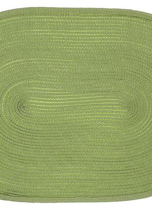 Салфетка сервировочная (плейсмат) casual овальная, цвет - зеленый лайм - 4 шт упаковка товар от производителя