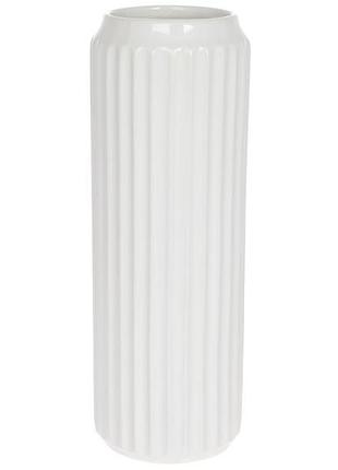 Ваза керамическая ирма, 33см, цвет - белый товар от производителя