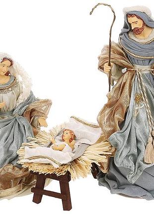 Рождественский вертеп( набор из 3-х фигур), 37см товар от производителя