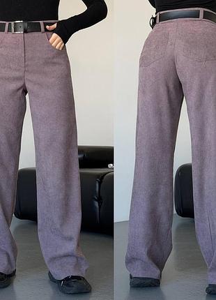 Брюки вельвет 7