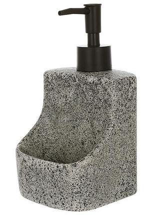 Диспенсер для жидкого мыла (средства для мытья посуды) 400мл с местом - 6 шт упаковка товар от производителя