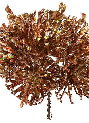 Декоративна гілка в глітері 16см товар від виробника