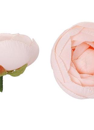 Бутон ранункулюса d5.5см рожевий - 12 шт упаковка товар від виробника