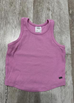 Розовый топ, 6-7 лет, 120см, zara