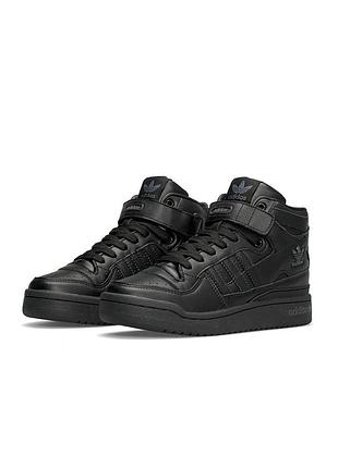 Жіночі кросівки adidas forum 84 mid black w
