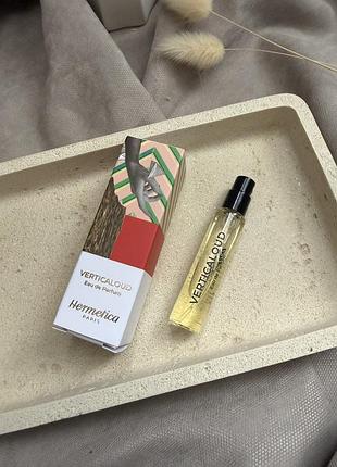 Hermetica paris verticaloud eau de parfum 5ml парфуми, духи, подарунок, мініатюра