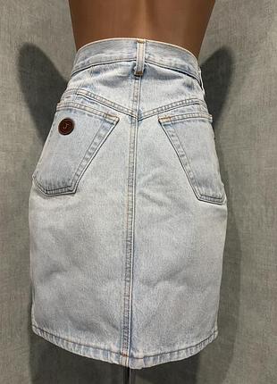 Брендова спідниця джинс катон міні