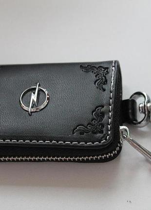 Ключница для авто кожа keyholder opel