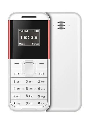 Мини мобильный телефон aiek bm222 2sim белый