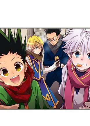 Постер плакат аниме hunter × hunter охотник х охотник 42х29 см а3 (poster_0538)
