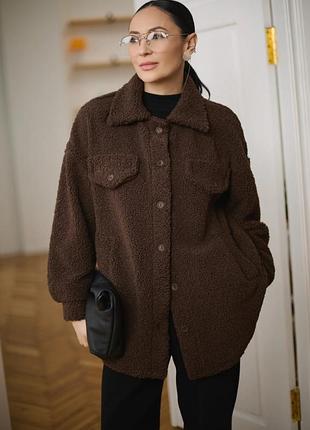 Сорочка жіноча,коричневого кольору.