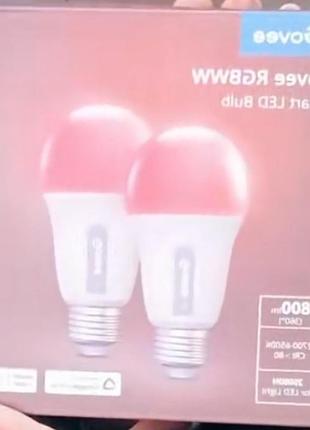 Комплект розумних світлодіодних ламп govee smart led bulb (2 шт.)