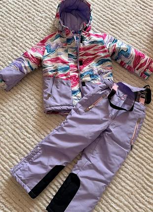 Лижний костюм для дівчинки