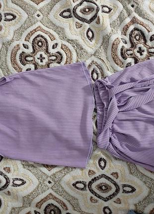 Костюм в рубчик