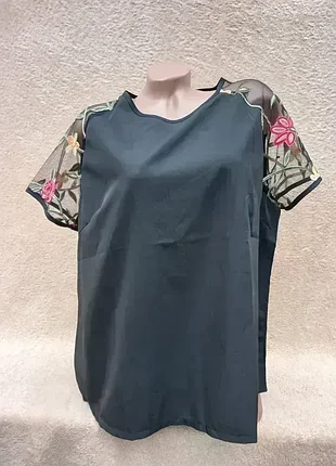 Чорна туніка,р50 🖤🖤🖤