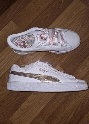Кроссовки puma, 37 размер, натуральная кожа