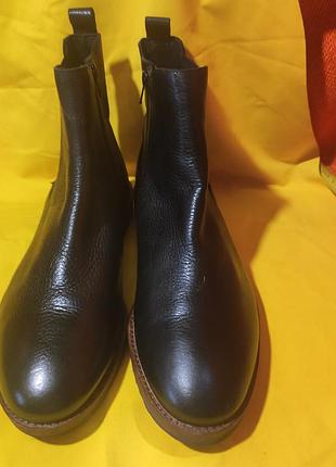 Чоловічі шкіряні черевики челсі  kaerlek