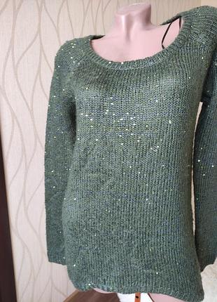Кофта в пайетку