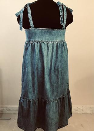 Джинсовый сарафан 4