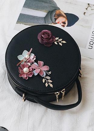 Модна жіноча сумочка квіти