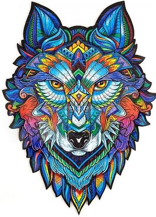 Пазл деревянный md 2841 а4, волк