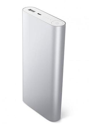 Акумулятор зарядний power bank 20800 silver