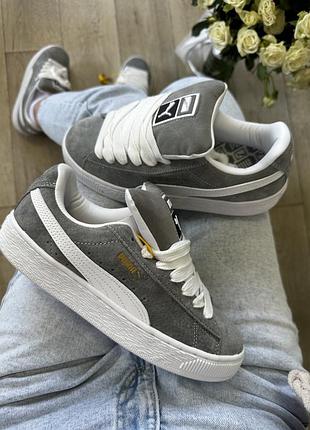 Puma suede xl. пума кросівки жіночі