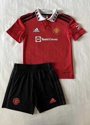 Футбольна форма манчестер юнайтед adidas оригінал 5-6 років 116 см