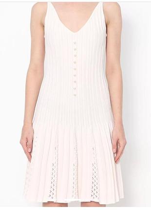 Оригинальное платье chanel ribbed knit dress (коллекция 2012)