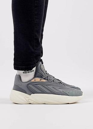💎чоловічі кросівки adidas originals ozelia gray gold