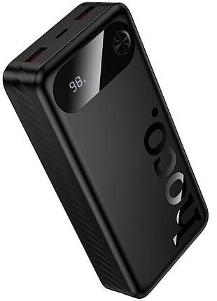 Портативное зу power bank hoco j154a victorious 22.5w+pd20w 20000 mah black