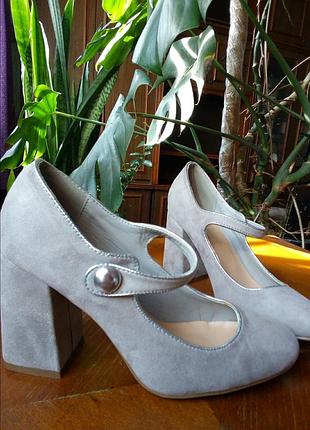 Туфли marquiiz светло-серые