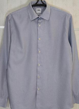 Сорочка чоловіча з довгими рукавами zara