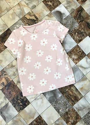 Футболка рожева для дівчинки 12-18місяців(86см)